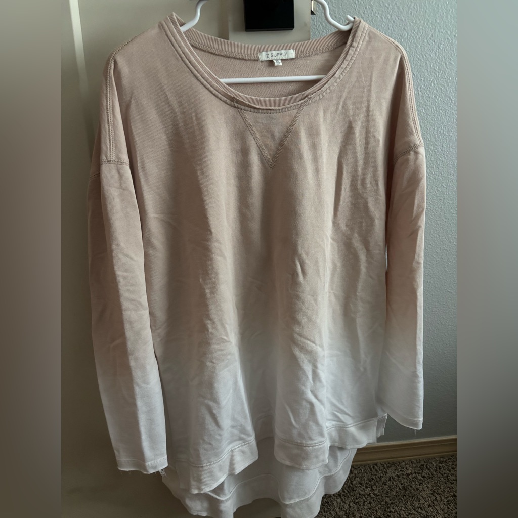 Z Supply Tan Knit Top